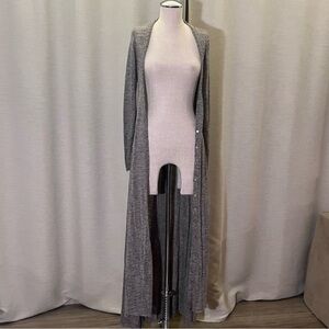 Free People Beach Grey Knit Duster Size XS NWOT